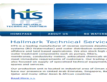 Tablet Screenshot of htswater.com
